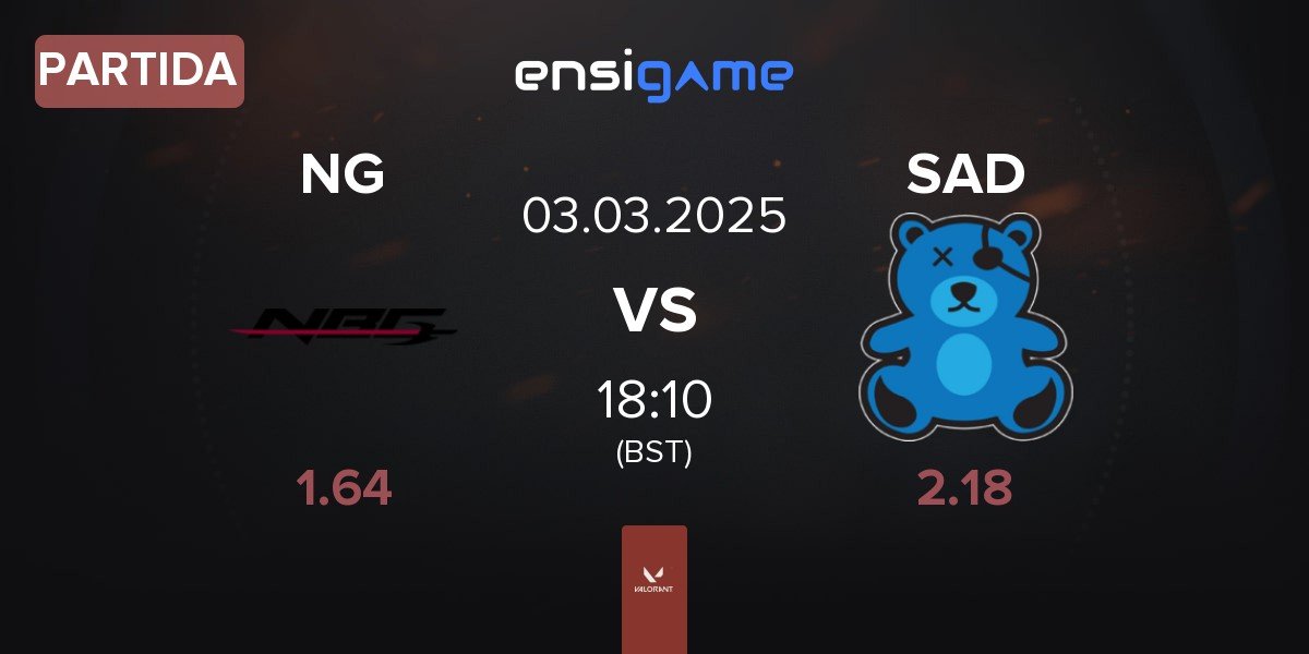 Partida Nightblood Gaming NG vs SaD Esports SAD | 03.03