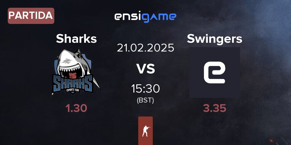 Partida Sharks Esports Sharks vs Swingers | 21.02