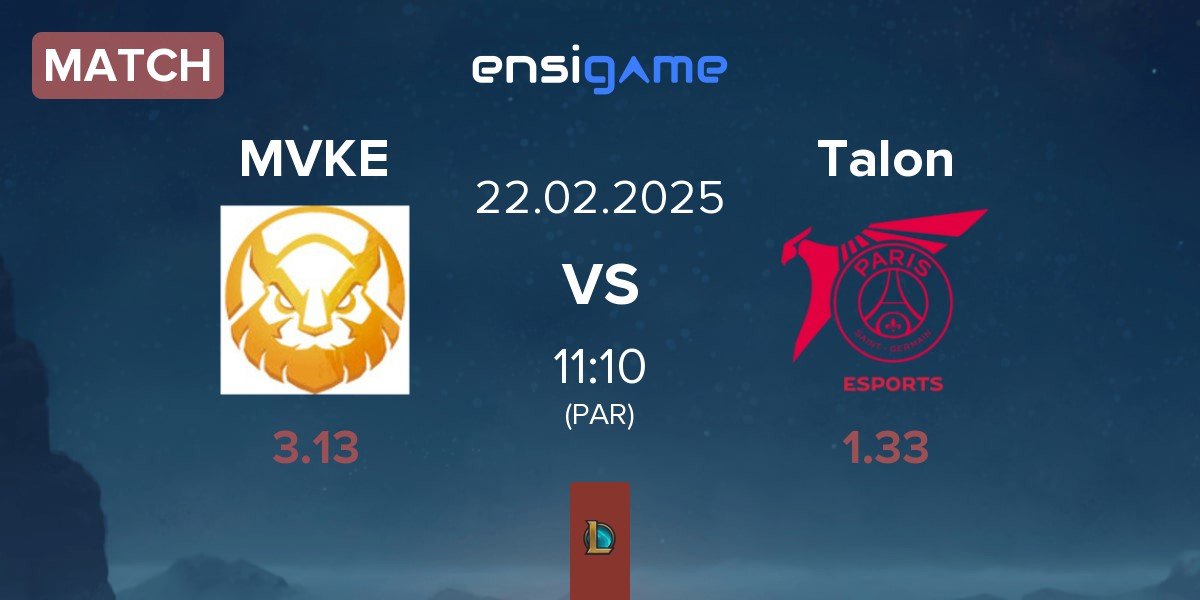 Match MGN Vikings Esports MVKE vs Talon | 22.02