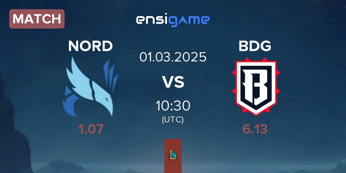 Match NORD Esports NORD vs Bulldog Esports BDG | 01.03