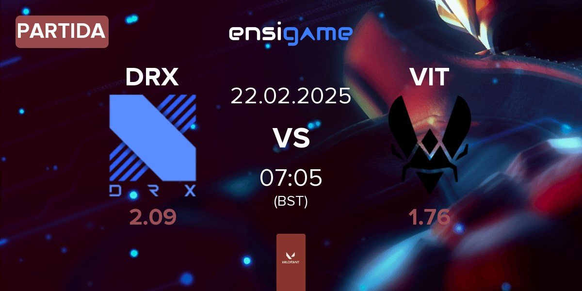 Partida DRX vs Team Vitality VIT | 22.02