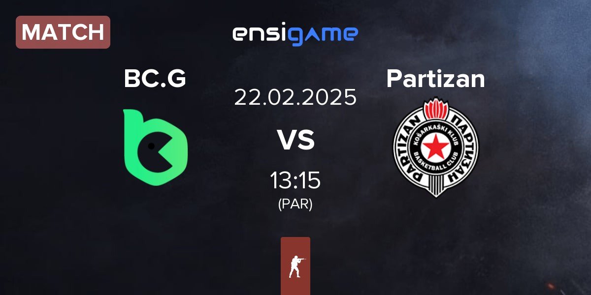 Match BC.Game Esports BC.G vs Partizan | 22.02