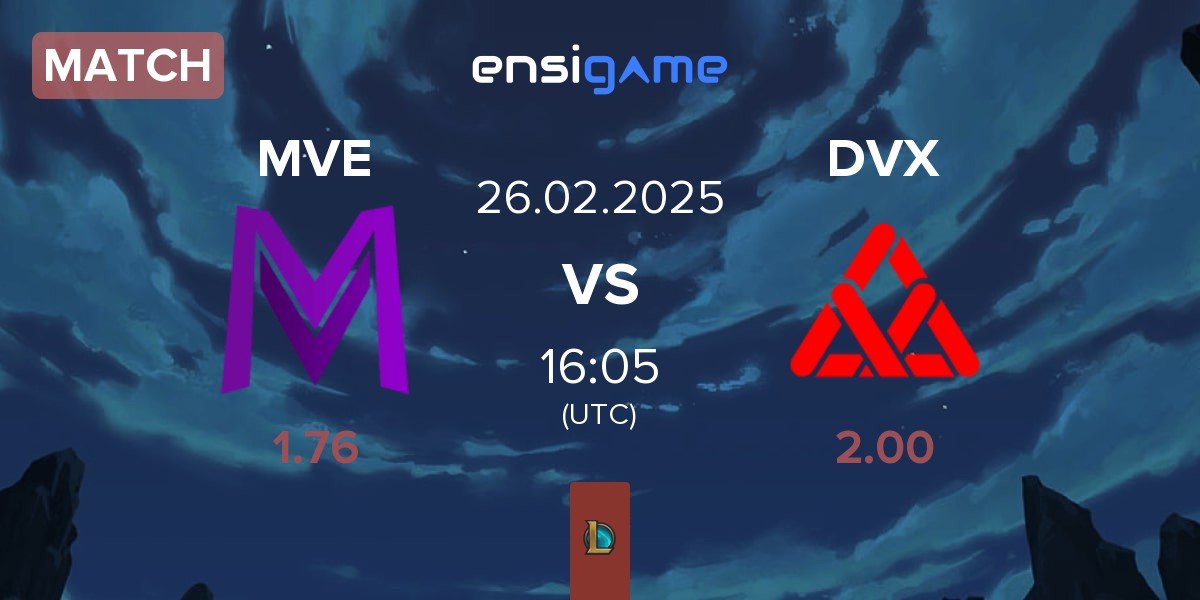 Match Meavedron MVE vs Divernex DVX | 26.02