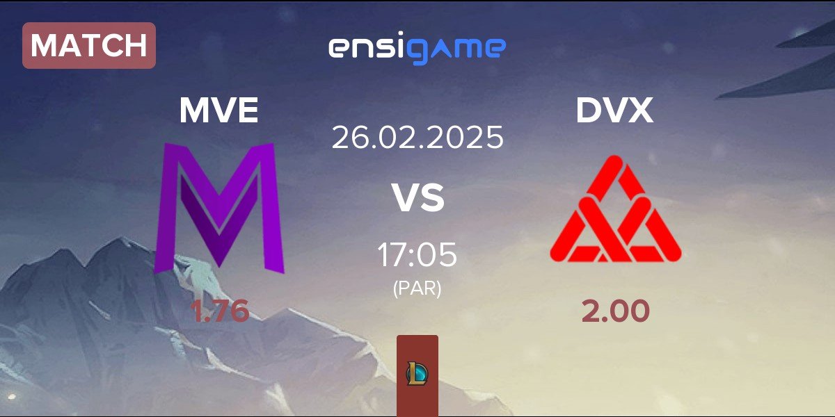 Match Meavedron MVE vs Divernex DVX | 26.02