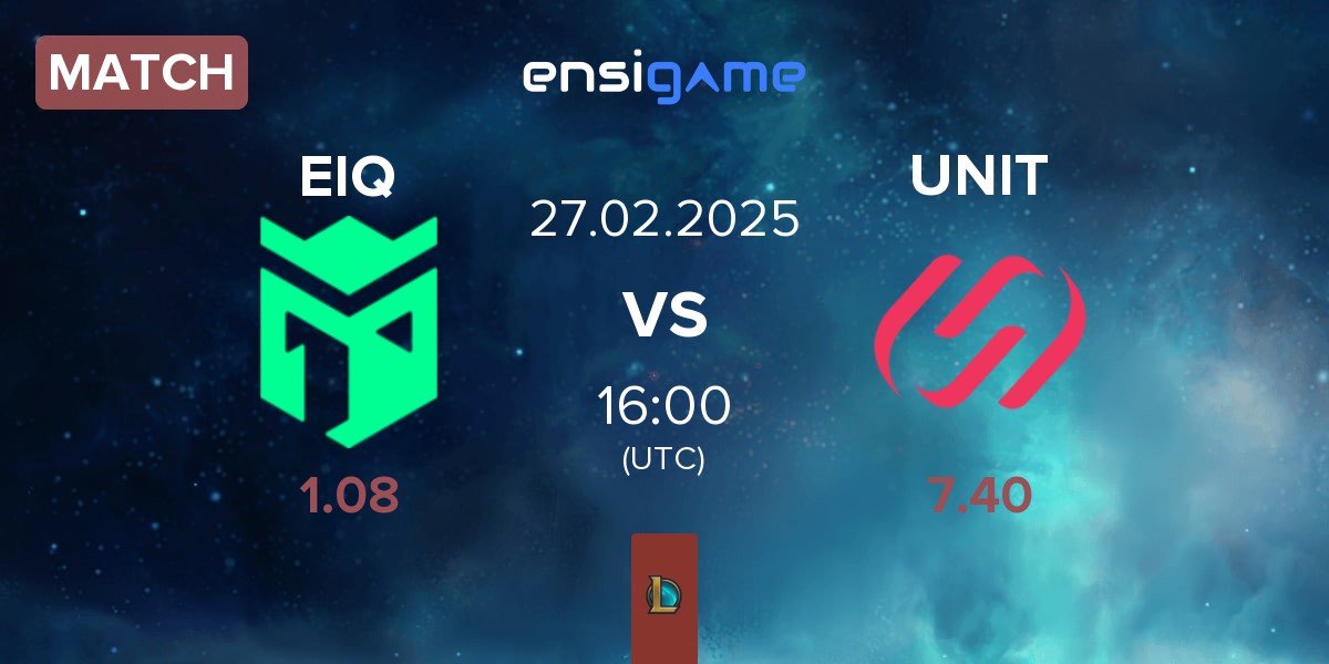 Match Entropiq EIQ vs Team UNiTY UNIT | 27.02