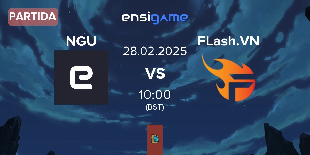 Partida Never Give Up NGU vs Team Flash VN FLash.VN | 28.02