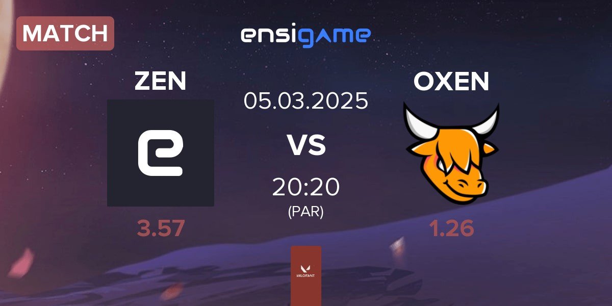 Match Zen eSports ZEN vs OXEN | 05.03