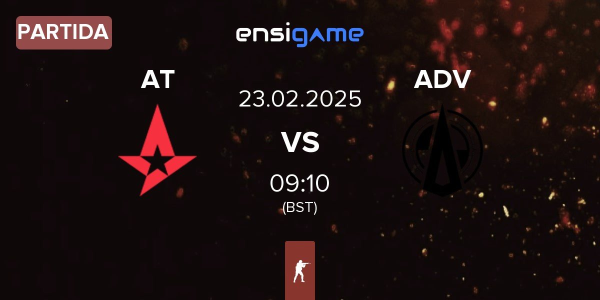 Partida Astralis Talent AT vs Adventurers ADV | 23.02