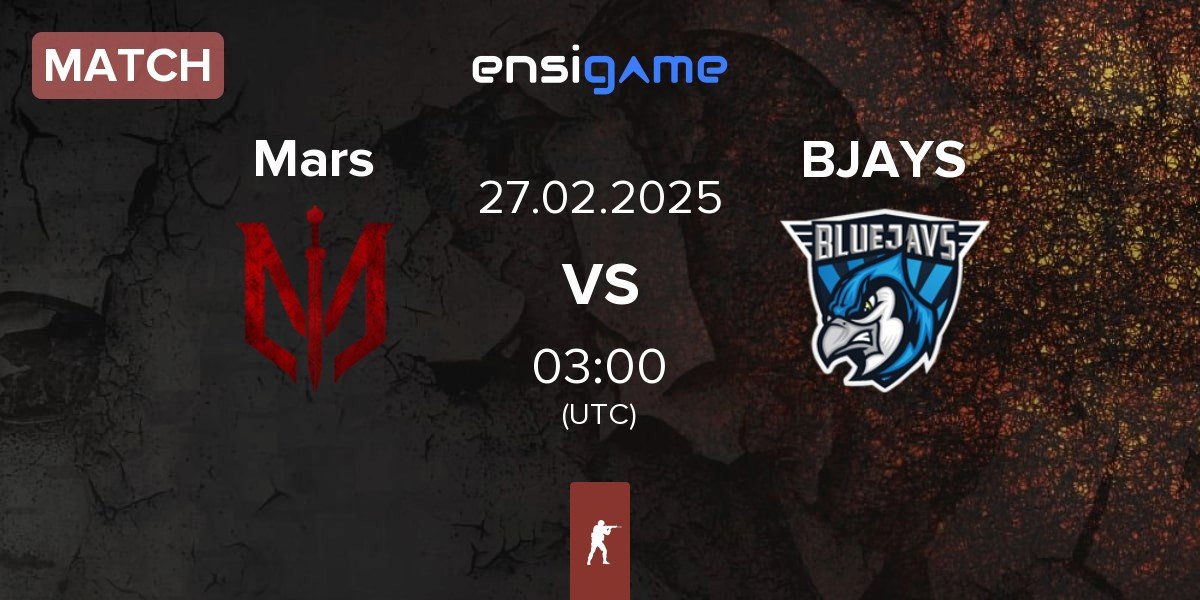 Match Marsborne Mars vs BLUEJAYS BJAYS | 27.02