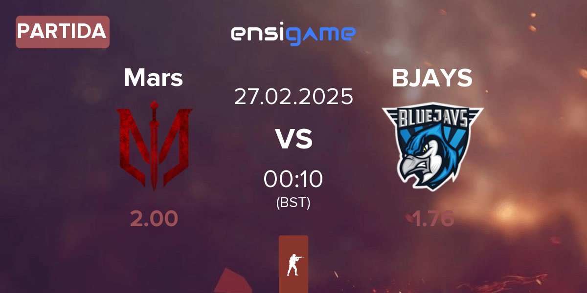 Partida Marsborne Mars vs BLUEJAYS BJAYS | 27.02