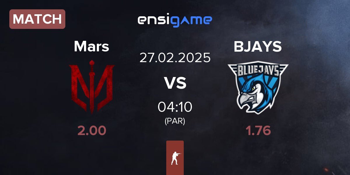 Match Marsborne Mars vs BLUEJAYS BJAYS | 27.02