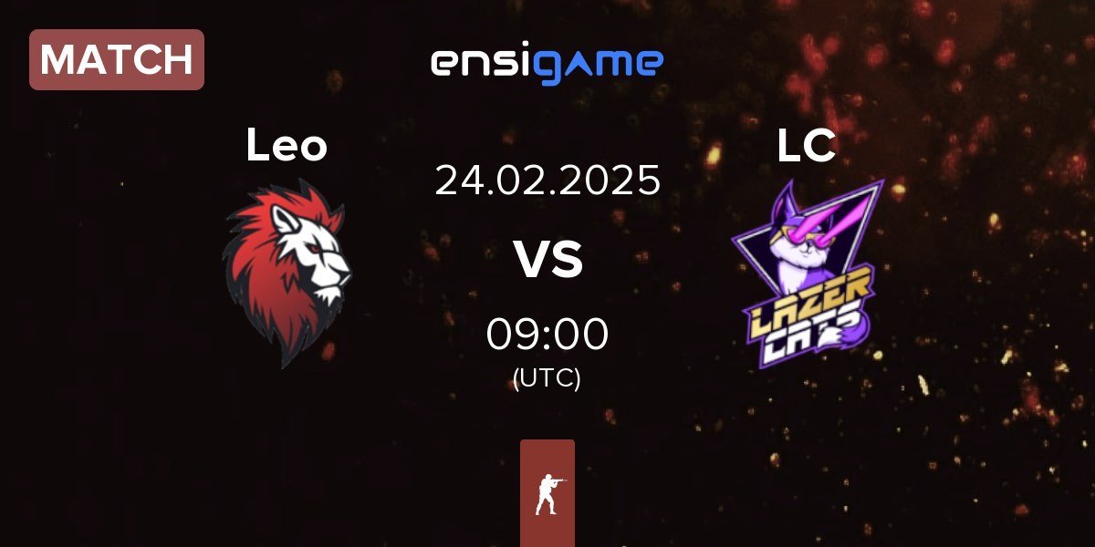 Match Leo Team Leo vs Lazer Cats LC | 24.02