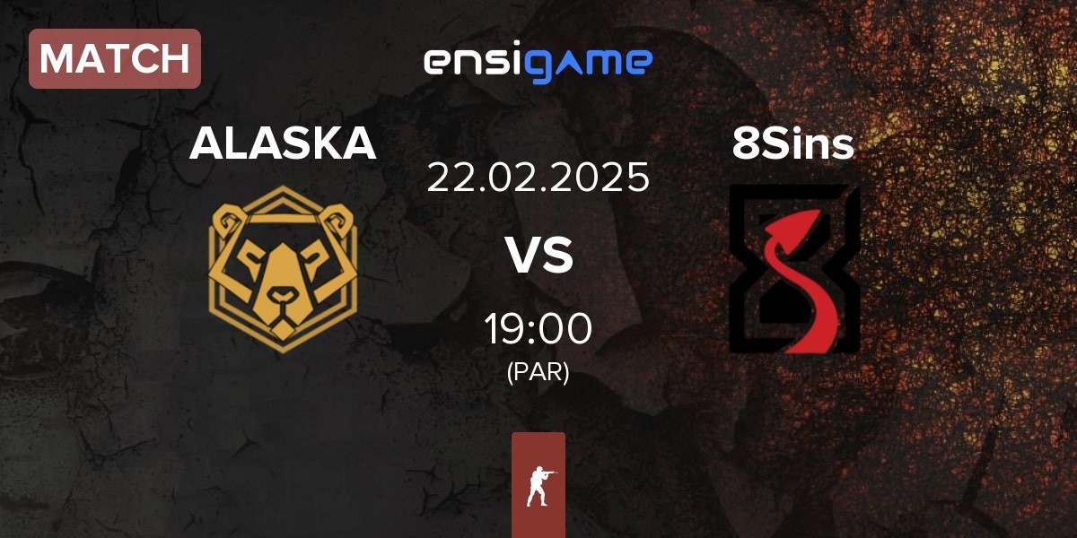 Match ALASKA vs 8Sins | 22.02