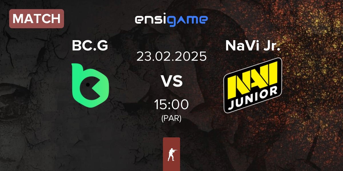 Match BC.Game Esports BC.G vs Natus Vincere Junior NaVi Jr. | 23.02