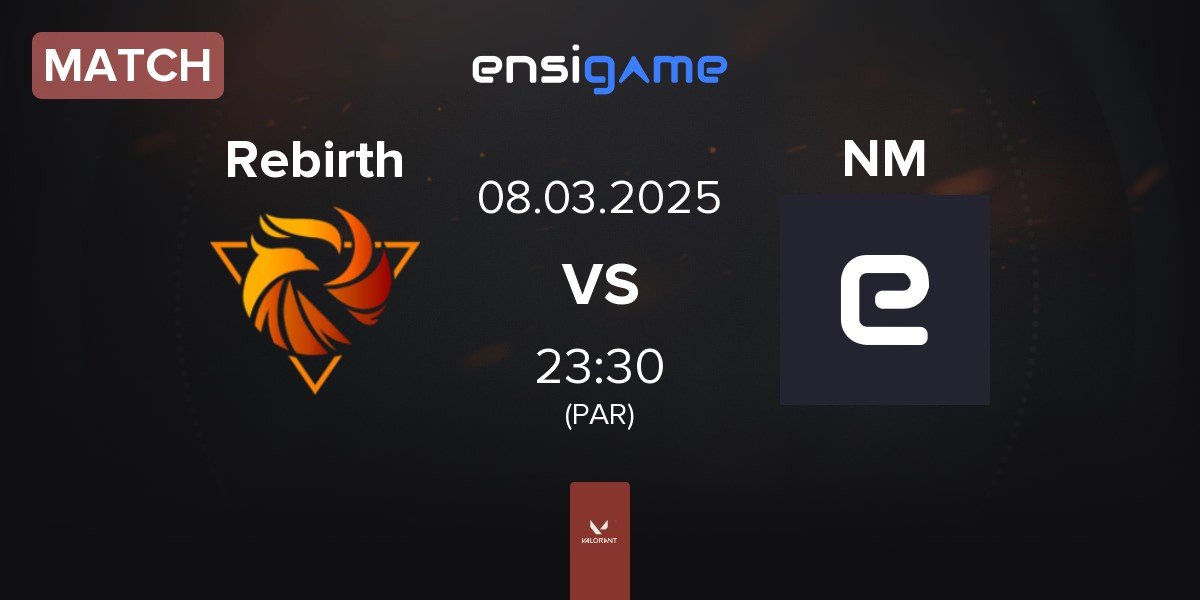 Match Rebirth Esports Rebirth vs Nottingham Miedo NM | 08.03