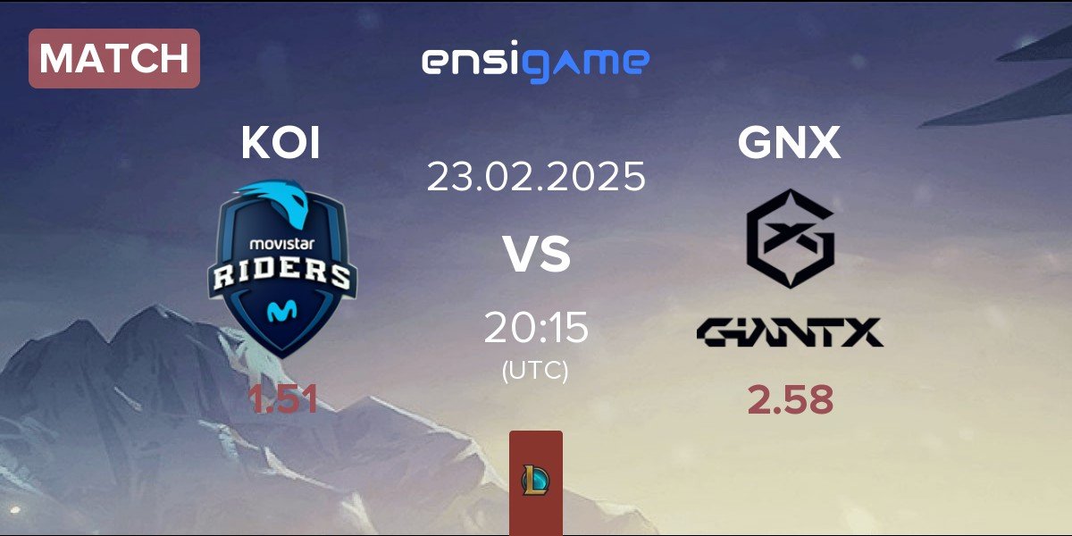 Match Movistar KOI KOI vs GIANTX GNX | 23.02