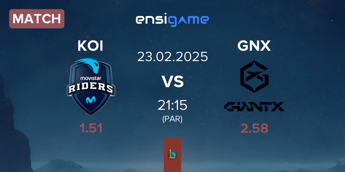 Match Movistar KOI KOI vs GIANTX GNX | 23.02