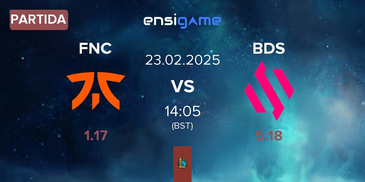 Partida Fnatic FNC vs Team BDS BDS | 23.02