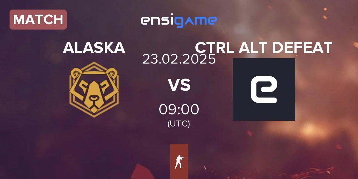 Match ALASKA vs CTRL ALT DEFEAT | 23.02