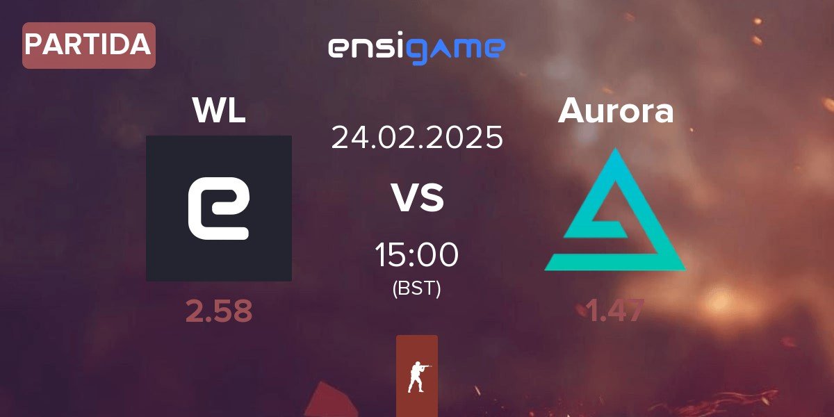 Partida WildLotus WL vs Aurora Gaming Aurora | 24.02