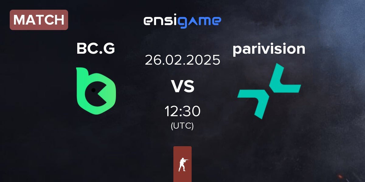 Match BC.Game Esports BC.G vs PARIVISION parivision | 26.02