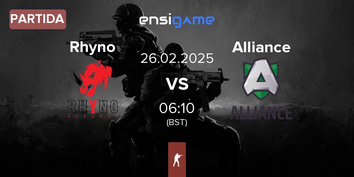 Partida Rhyno Esports Rhyno vs Alliance | 26.02