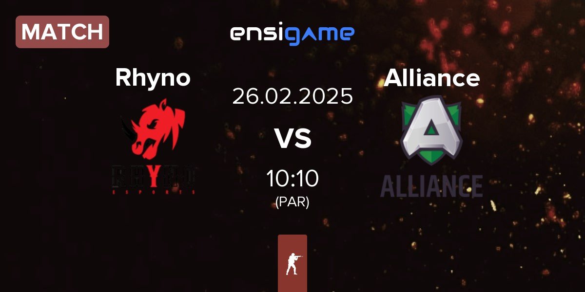 Match Rhyno Esports Rhyno vs Alliance | 26.02