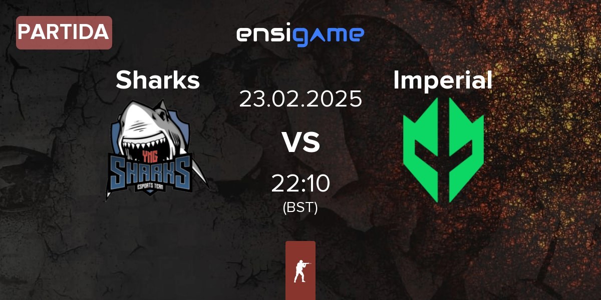 Partida Sharks Esports Sharks vs Imperial Esports Imperial | 23.02