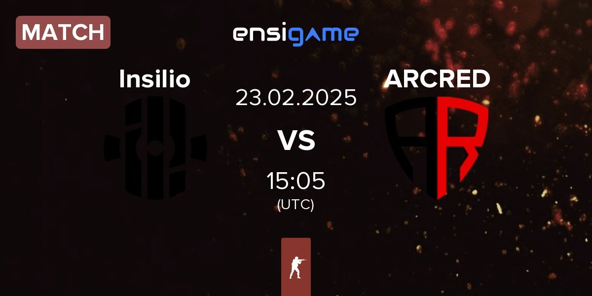 Match Insilio vs ARCRED | 23.02