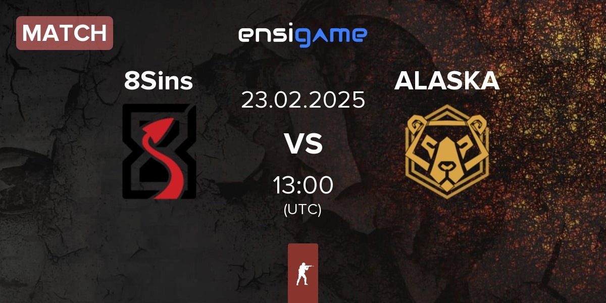 Match 8Sins vs ALASKA | 23.02