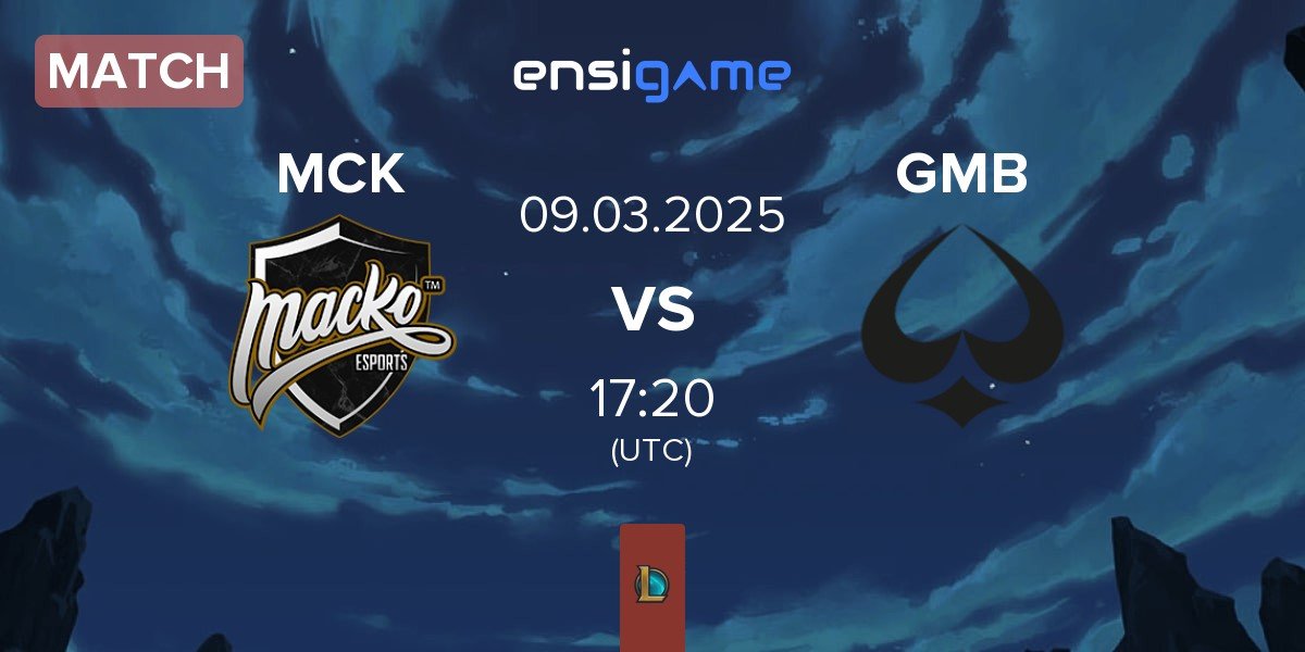 Match Macko Esports MCK vs GAMBLERS ESPORTS GMB | 09.03