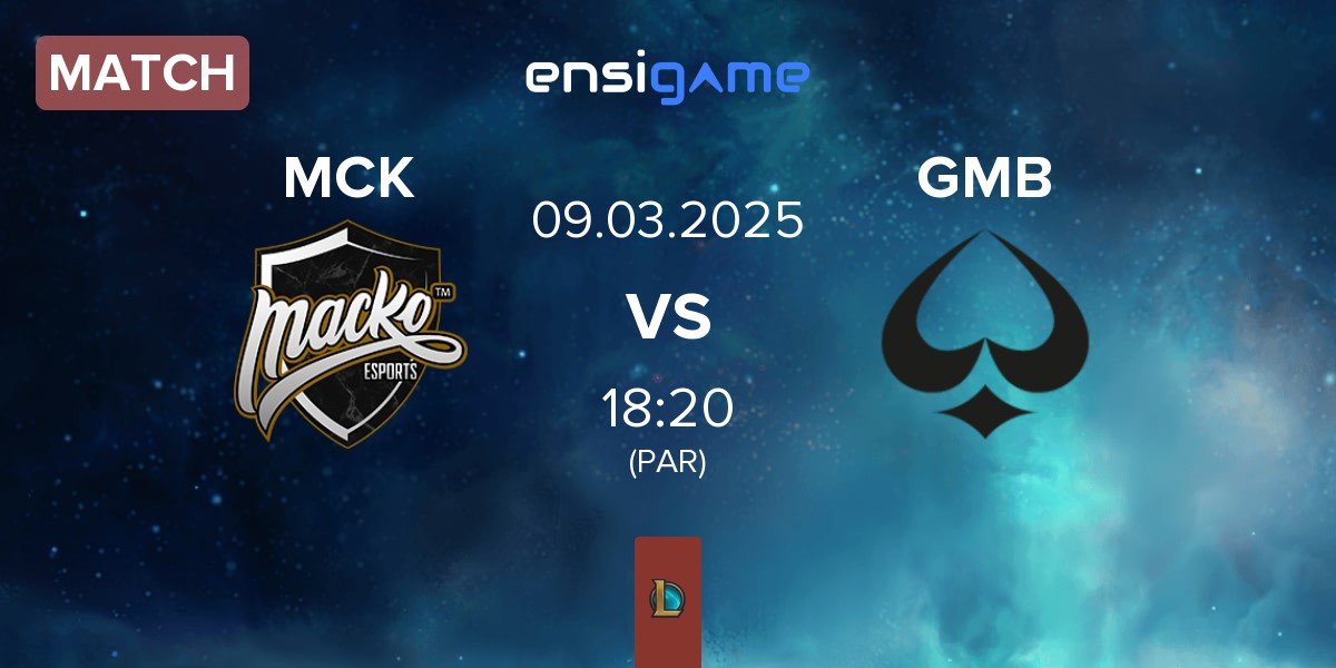 Match Macko Esports MCK vs GAMBLERS ESPORTS GMB | 09.03