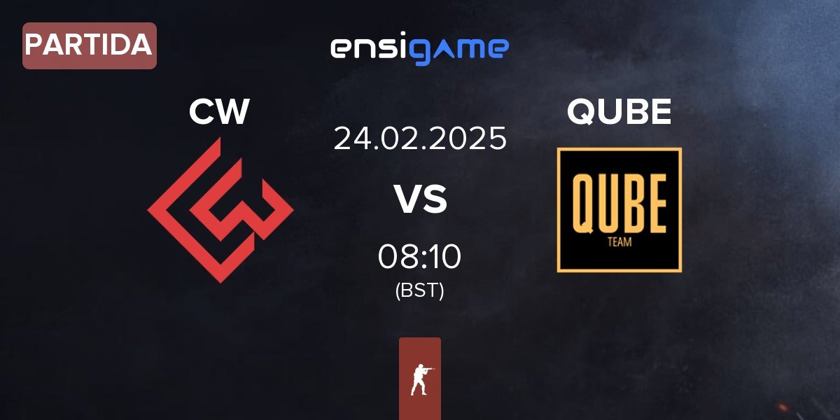 Partida Chinggis Warriors CW vs The QUBE Esports QUBE | 24.02