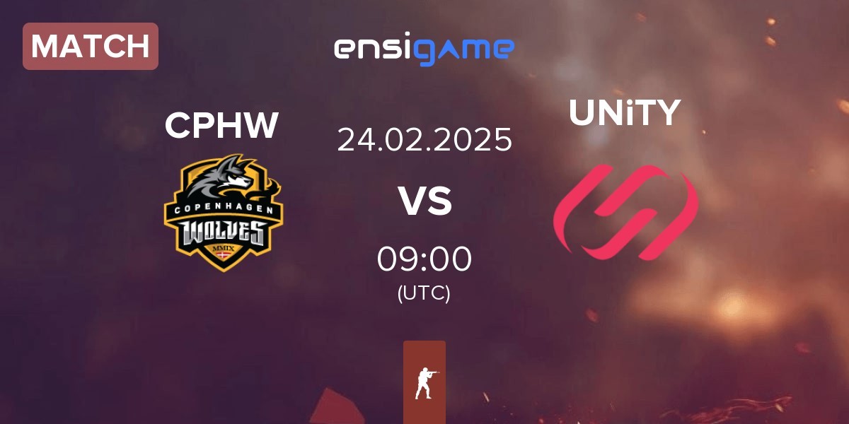 Match Copenhagen Wolves CPHW vs UNiTY Esports UNiTY | 24.02