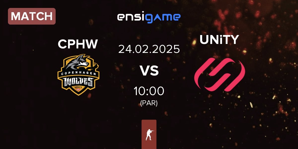 Match Copenhagen Wolves CPHW vs UNiTY Esports UNiTY | 24.02