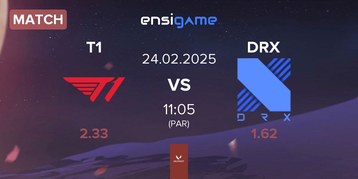 Match T1 vs DRX | 24.02