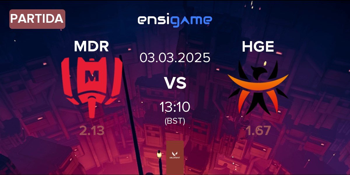 Partida Mandatory MDR vs HGE Esports HGE | 03.03