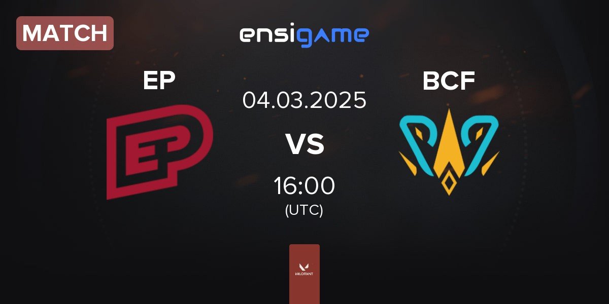 Match Enterprise Esports EP vs BBL PCIFIC BCF | 04.03