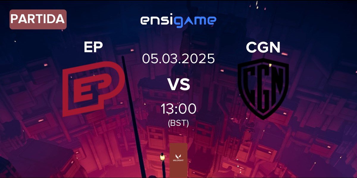 Partida Enterprise Esports EP vs CGN Esports CGN | 05.03