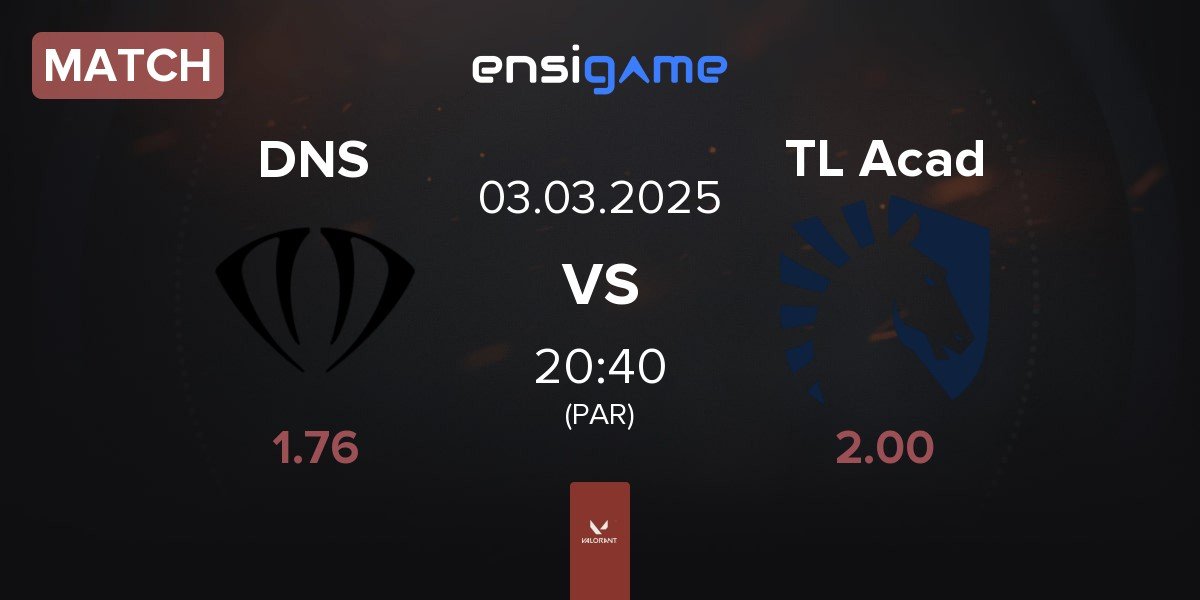 Match DNSTY DNS vs Team Liquid Academy TL Acad | 03.03