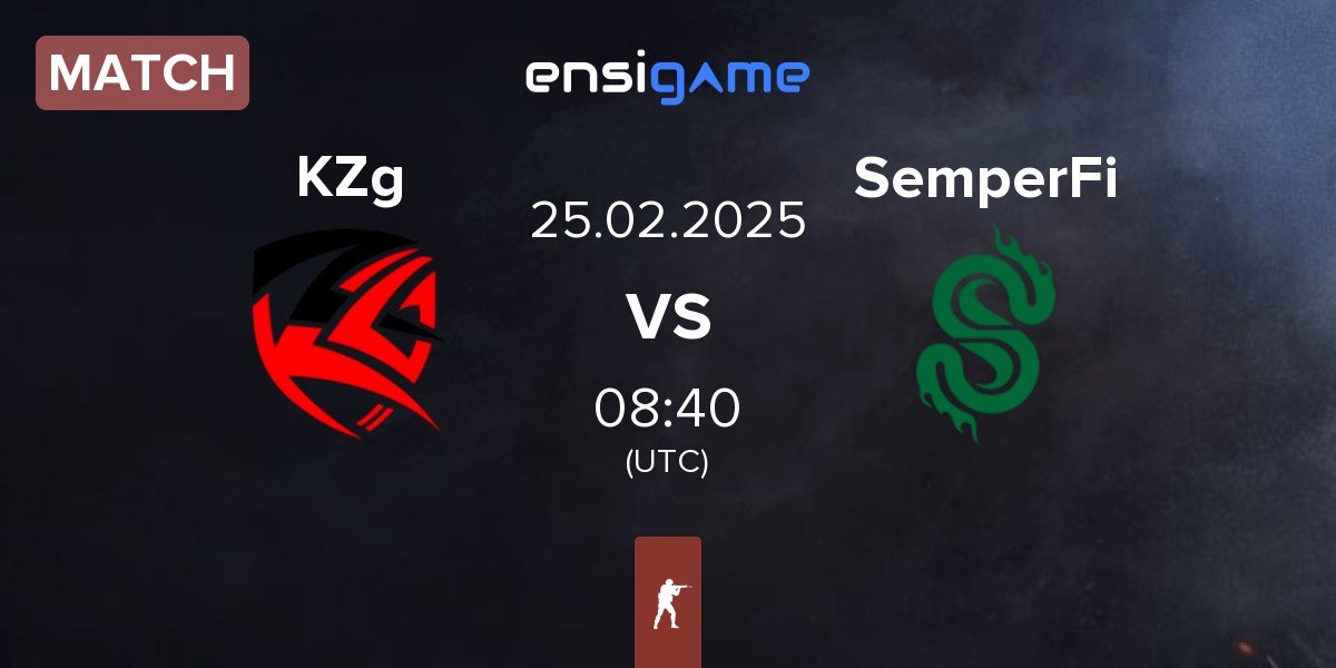 Match KZG KZg vs SemperFi | 25.02