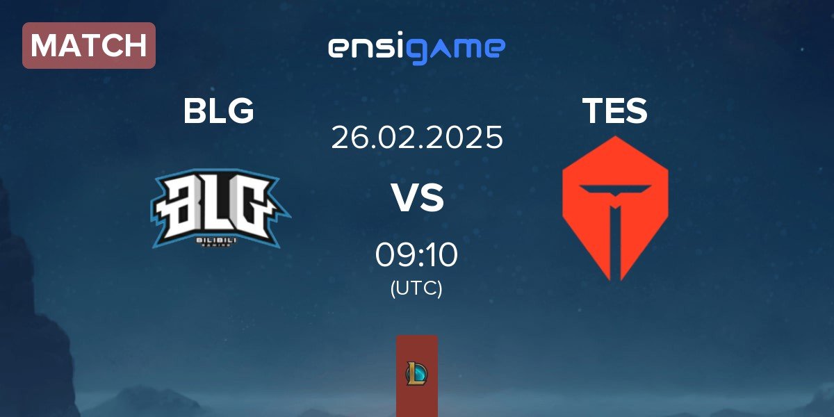 Match Bilibili Gaming BLG vs TOP Esports TES | 26.02