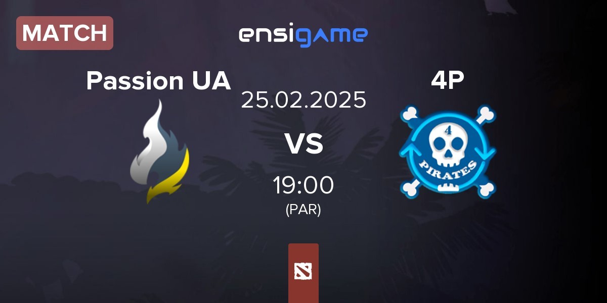 Match Passion UA vs 4Pirates 4P | 25.02