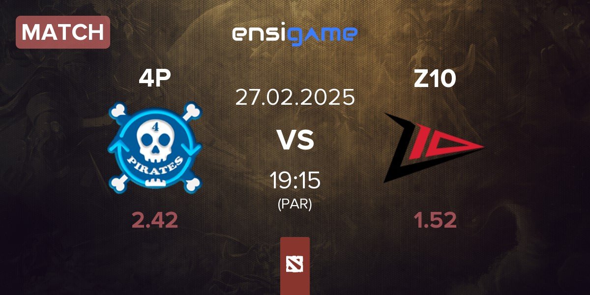 Match 4Pirates 4P vs Zero Tenacity Z10 | 27.02