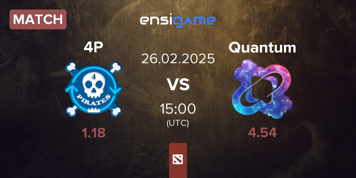 Match 4Pirates 4P vs Quantum | 26.02