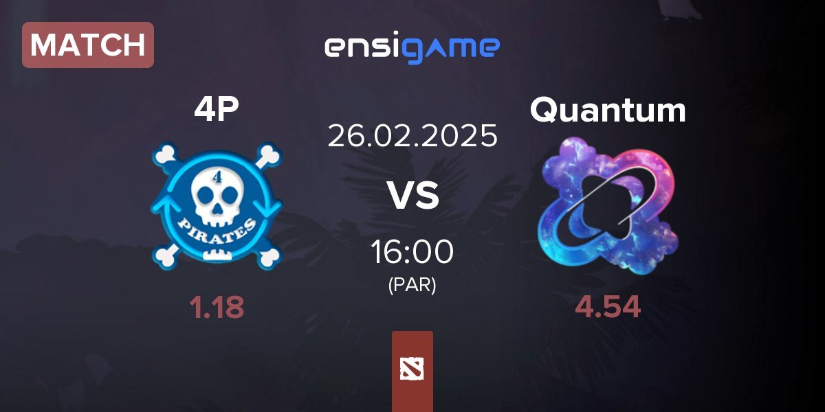 Match 4Pirates 4P vs Quantum | 26.02