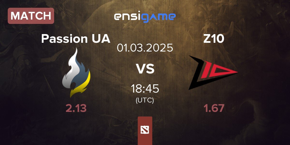 Match Passion UA vs Zero Tenacity Z10 | 01.03