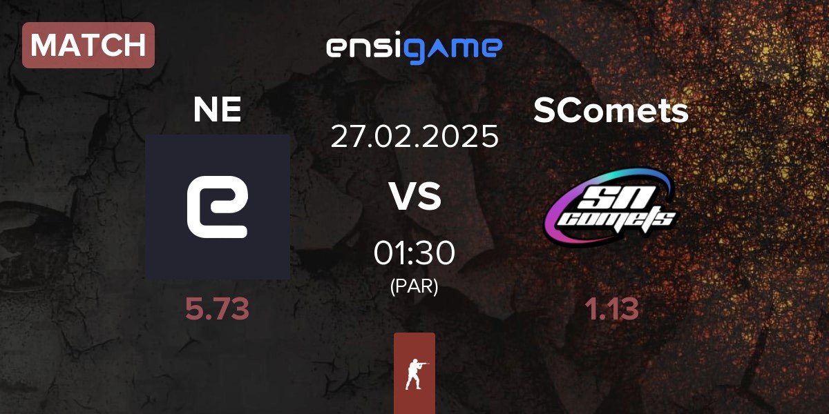 Match Nyx Empyre NE vs Supernova Comets SComets | 27.02