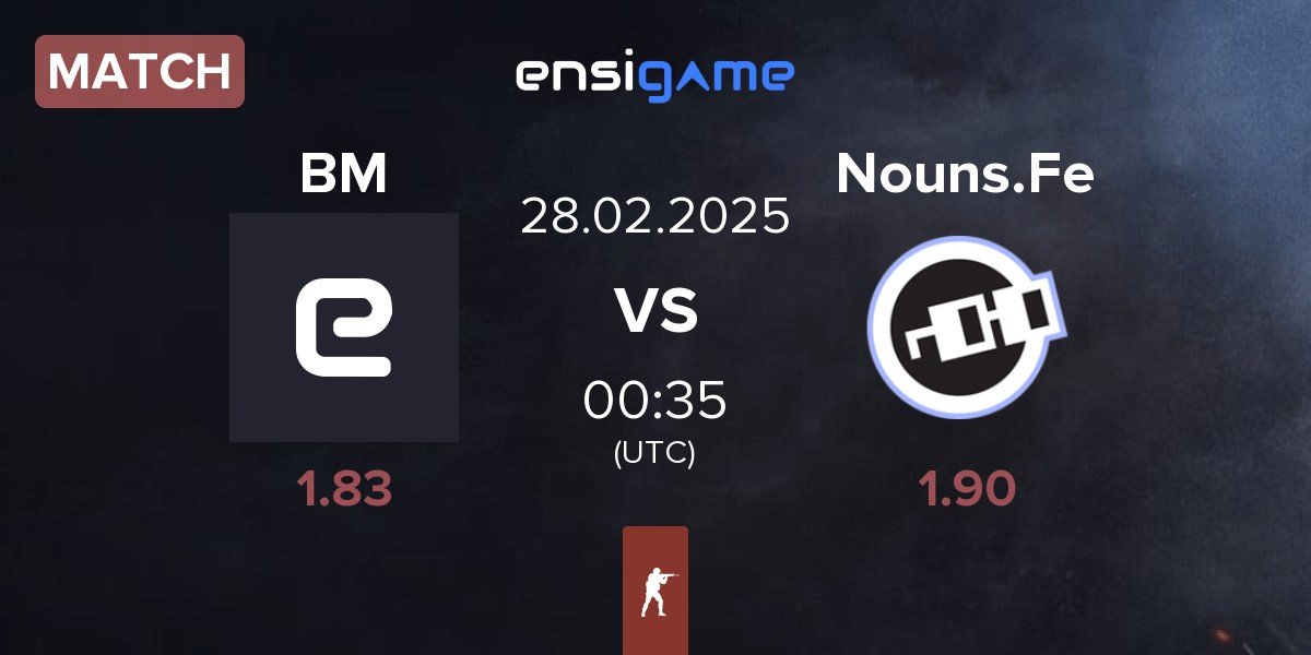 Match black mold BM vs Nouns Female Nouns.Fe | 28.02