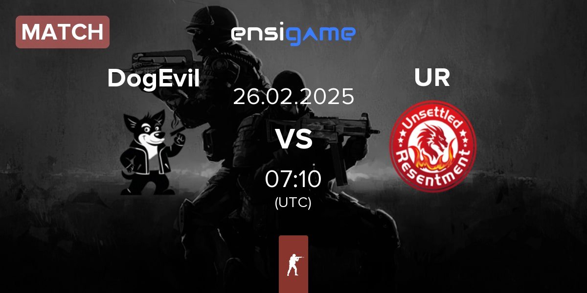 Match DogEvil vs Unsettled Resentment UR | 26.02